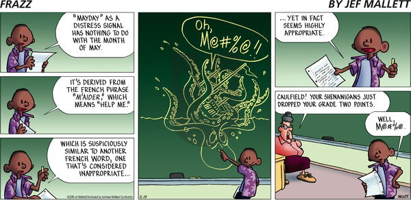Frazz on Sunday May 19, 2019 Comic Strip