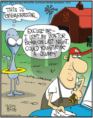 The Flying McCoys on Wednesday December 13, 2017 Comic Strip