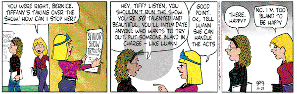Luann on Friday April 21, 2006 Comic Strip