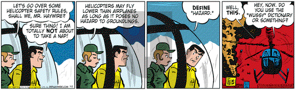 Rip Haywire on Wednesday January 2, 2013 Comic Strip