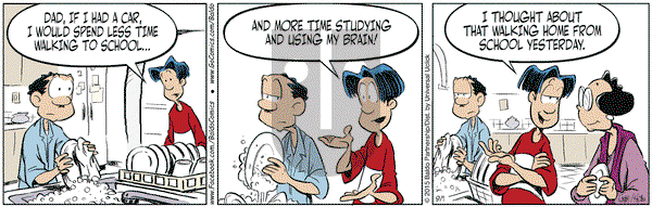 Baldo on Tuesday September 1, 2015 Comic Strip