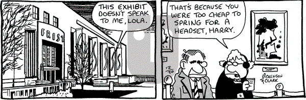 Lola on Tuesday December 20, 2005 Comic Strip