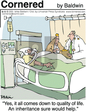 Cornered on Tuesday September 11, 2001 Comic Strip