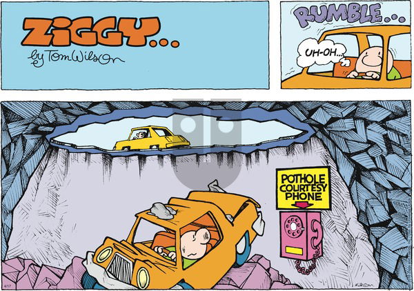 Ziggy on Sunday April 17, 2016 Comic Strip
