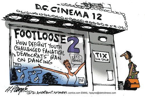 Henry Payne on Thursday May 6, 2021 Comic Strip