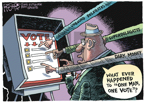Rob Rogers on Tuesday April 26, 2016 Comic Strip