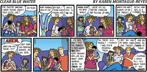 Clear Blue Water on Sunday August 7, 2005 Comic Strip