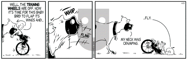 Cow and Boy Classics on Tuesday April 25, 2006 Comic Strip