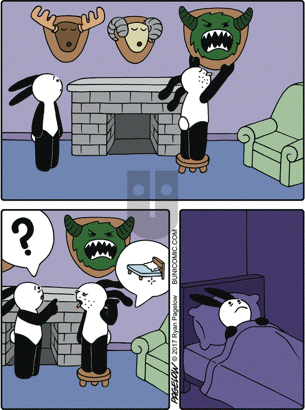 Buni on Friday March 31, 2017 Comic Strip