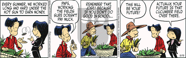 Baldo on Tuesday September 15, 2009 Comic Strip