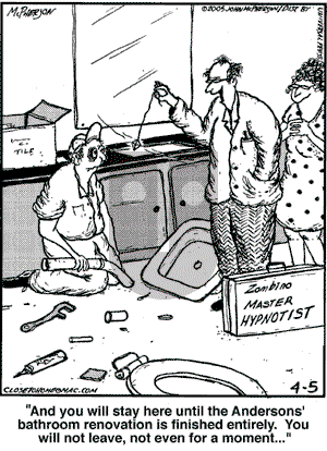 Close to Home on Tuesday April 5, 2005 Comic Strip
