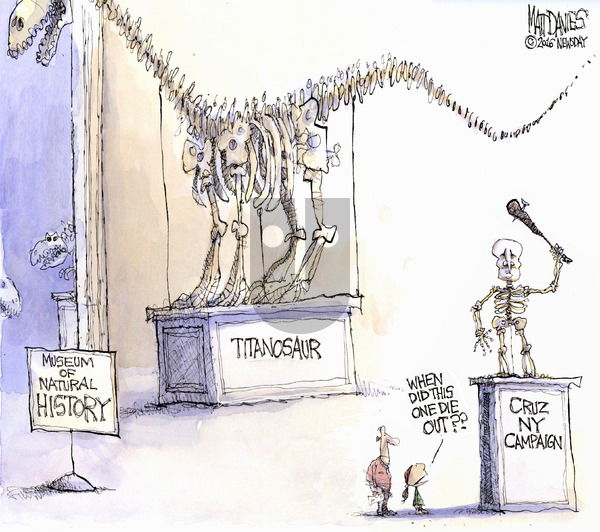 Matt Davies on Sunday January 17, 2016 Comic Strip