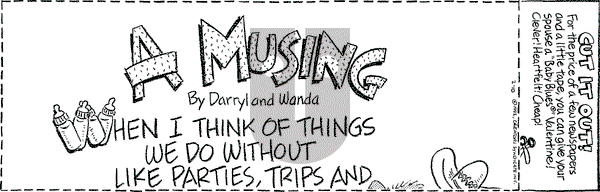 Baby Blues on Monday February 10, 1992 Comic Strip