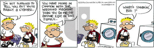 Soup to Nutz - Old on Saturday October 25, 2008 Comic Strip