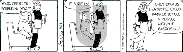 The Born Loser on Wednesday August 19, 1998 Comic Strip