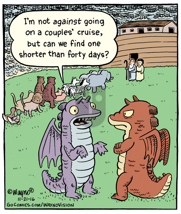 WaynoVision on Monday November 21, 2016 Comic Strip