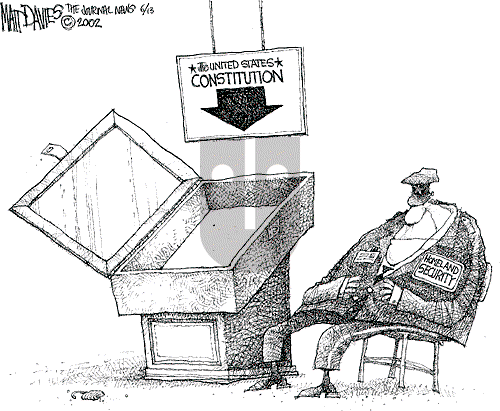 Matt Davies on Wednesday June 12, 2002 Comic Strip