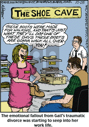 Close to Home on Thursday October 25, 2018 Comic Strip