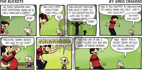 The Buckets - Sunday December 10, 2023 Comic Strip