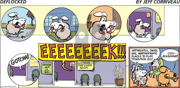 DeFlocked on Sunday September 25, 2016 Comic Strip