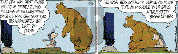 The Grizzwells on Wednesday October 26, 2016 Comic Strip