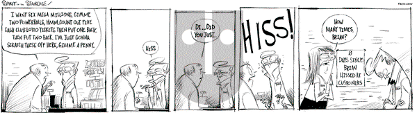 Spirit of the Staircase on Friday February 2, 2024 Comic Strip