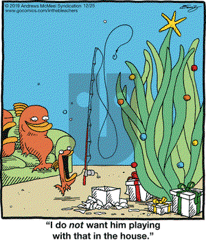 In the Bleachers on Wednesday December 25, 2019 Comic Strip