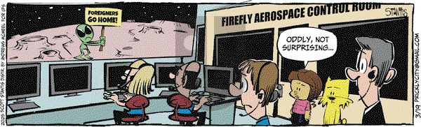 Prickly City on Wednesday March 19, 2025 Comic Strip