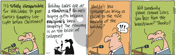 The Knight Life on Friday December 17, 2010 Comic Strip