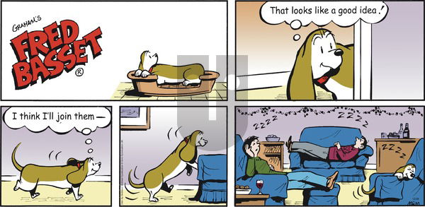 Fred Basset on Sunday December 29, 2019 Comic Strip