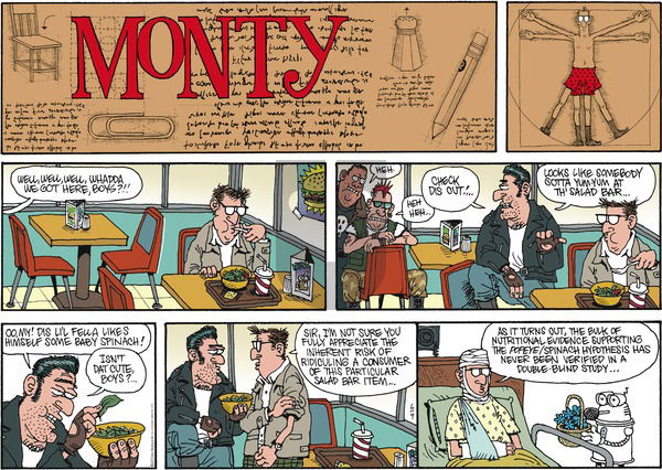 Monty on Sunday June 9, 2013 Comic Strip