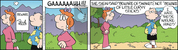 Drabble on Wednesday July 5, 2017 Comic Strip