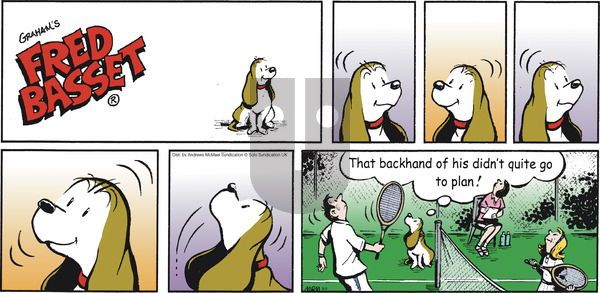 Fred Basset on Sunday August 4, 2019 Comic Strip