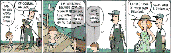 Wallace the Brave on Tuesday June 26, 2018 Comic Strip