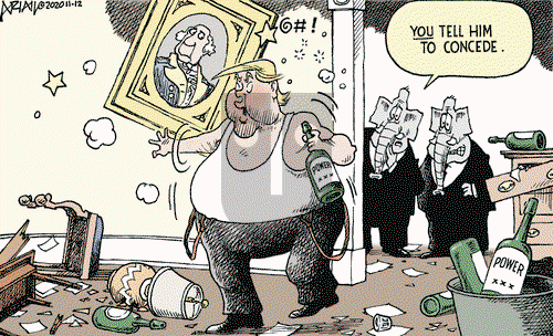 Robert Ariail on Thursday November 12, 2020 Comic Strip
