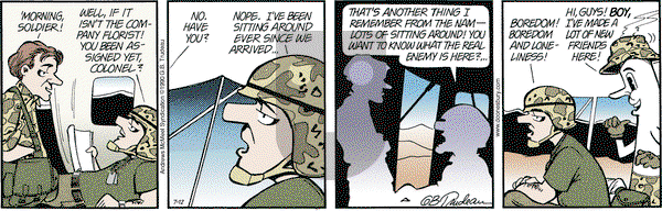 Doonesbury on Thursday July 12, 2018 Comic Strip