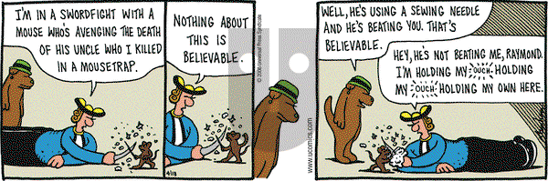 Overboard on Tuesday April 18, 2006 Comic Strip