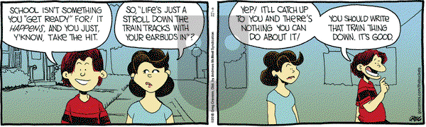 The Buckets on Wednesday September 12, 2018 Comic Strip