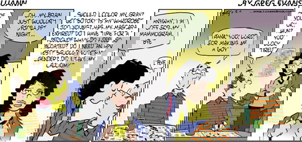 Luann on Sunday May 4, 2008 Comic Strip