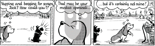 Fred Basset on Thursday October 30, 2008 Comic Strip