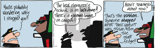 The Knight Life on Thursday March 15, 2018 Comic Strip