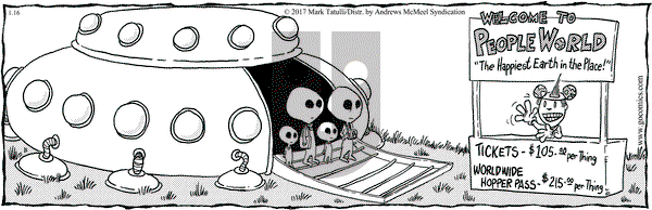 Lio on Monday January 16, 2017 Comic Strip