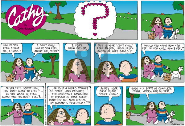 Cathy Classics on Sunday March 25, 2012 Comic Strip