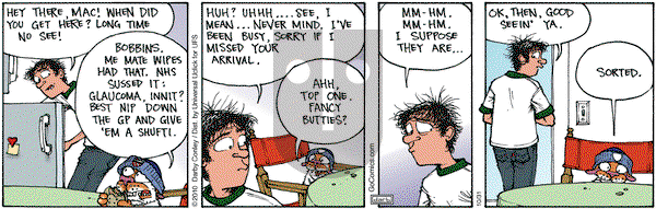 Get Fuzzy on Wednesday October 31, 2012 Comic Strip