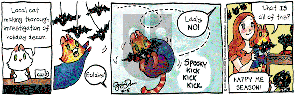 Breaking Cat News on Monday October 5, 2020 Comic Strip