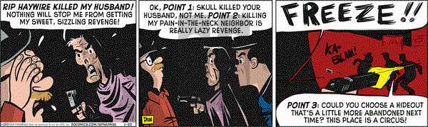 Rip Haywire on Tuesday January 20, 2015 Comic Strip
