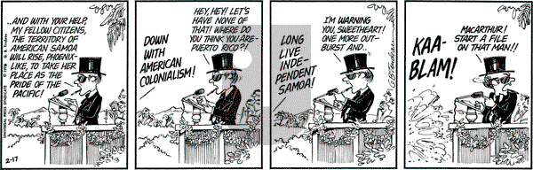 Doonesbury on Monday February 17, 1975 Comic Strip