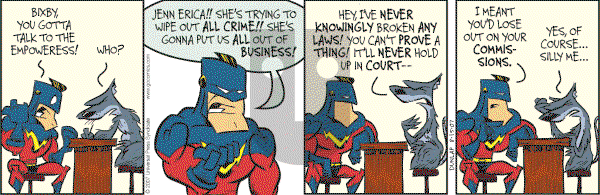 Ink Pen - Wednesday August 15, 2007 Comic Strip