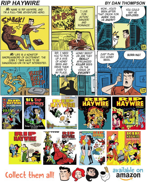 Rip Haywire on Sunday March 25, 2018 Comic Strip