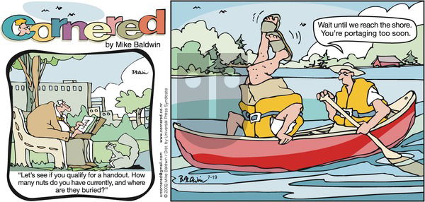 Cornered on Sunday July 19, 2009 Comic Strip